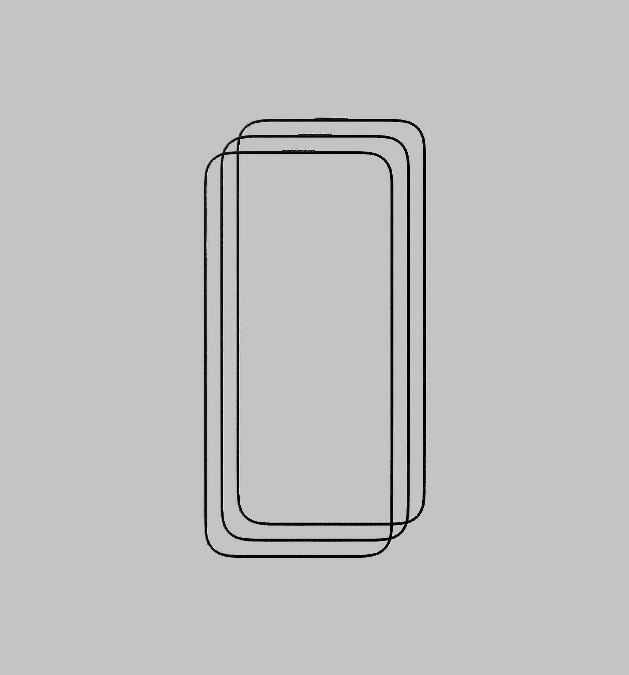 DUSTFILTER Clear Glass | Triple Pack