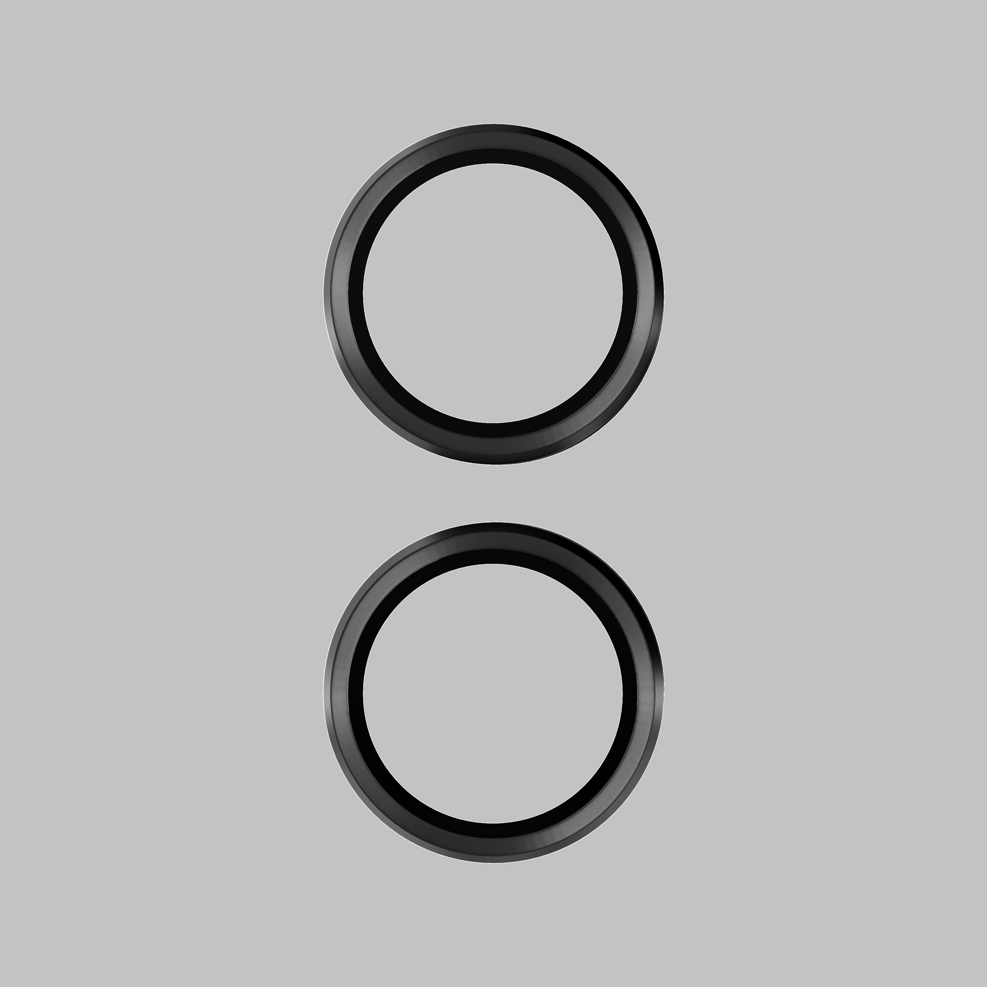 RINGS Camera Lens Protector Black – iPhone 16 / 16 Plus
